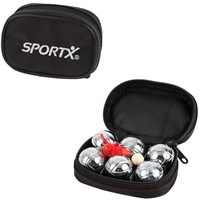 SportX Set Bocce - Mini sfere in metallo 6 pezzi-3