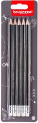 Bruynzeel Bruynzeel 5 HB Matite di grafite con gomma