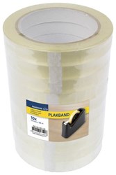 Raadhuis nastro adesivo trasparente 15mm x 66m PP 10 rotoli fai da te
