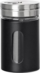 Barattolo spezie finestra 80ml nero - barattolo spezie cucina