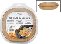 Carta da forno per airfryer 20 cm 50 pezzi - carta da forno per friggitrice ad aria