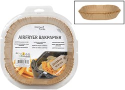 Carta da forno per airfryer 20 cm 50 pezzi - carta da forno per friggitrice ad aria