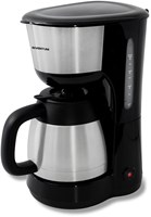 Inventum macchina da caffè filtro 1L caraffa termica nero acciaio inox