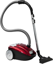 Inventum aspirapolvere con sacco 3L - Rosso HEPA 13 - Raggio 10m