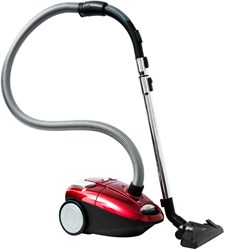 Inventum aspirapolvere con sacco filtro HEPA 13 rosso 1,5 litri leggero