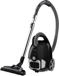 Inventum aspirapolvere con sacco 3L - filtro HEPA 14 - Nero - raggio 12m