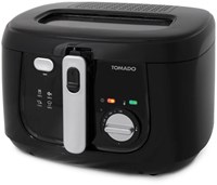 Tomado friggitrice 2,5 litri filtro antiodore PFAS free nero