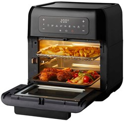Tomado forno friggitrice ad aria 12 litri 8 programmi nero