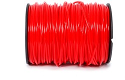Corda per saltare su rotolo rossa 150 metri giocattolo in plastica