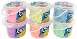Magic Sand sabbia modellabile 500 grammi secchiello sorpresa bambini