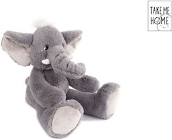 Peluche elefante grigio 36 cm giocattolo morbido peluche animale