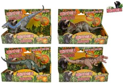 Giocattolo dinosauro con parti mobili - DinoWorld - 17-19cm - Dinosauro giocattolo