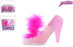 Profumo giocattolo tacco alto 20ml flacone glamour per bambini