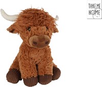 Van Manen peluche yak 28cm - morbido peluche bisonte