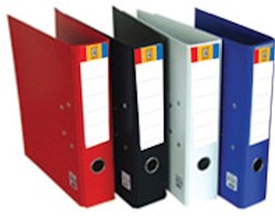 Soho raccoglitore nero 8 cm - cartellina ad anelli A4 - robusta per ufficio