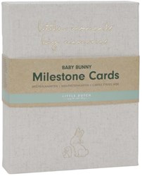 Little Dutch carte traguardo baby bunny - ricordi da conservare