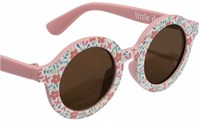 Simply occhiali da sole bambini fiori protezione UV design trendy-2