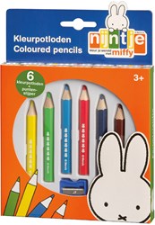 Nijntje Houten Kleurpotloden, 6st.