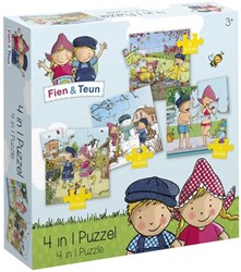 Puzzle 4 in 1 Fien e Teun 19201