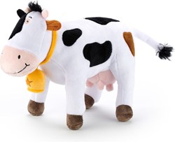 Bambolino Toys peluche mucca Rosa Fien & Teun giocattolo morbido