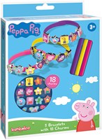 Bambolino Toys Peppa Pig braccialetti scorrevoli kit creazione gioielli - giocattolo