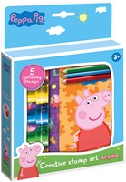 Bambolino Toys Peppa Pig set timbri giocattolo creativo con adesivi