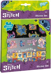 Totum Stitch set di adesivi - adesivi Disney creativi con sfondo da gioco