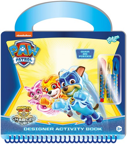 Totum Paw Patrol giocattolo creativo libro attività designer per bambini