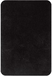Dutch House tappetino da bagno nero 60x90 cm - Tappeto antiscivolo bagno - Asciugatura rapida