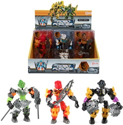 Constructierobot Warrior action figure giocattolo - colori assortiti