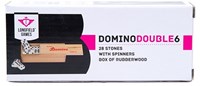Domino gioco in legno doppio 6 in scatola gioco classico logico 28 tessere