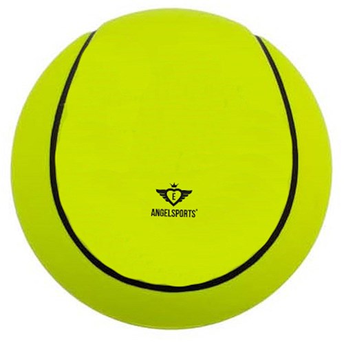 Angel Sports palla da tennis soft foam gialla 12,5cm - palla giocattolo