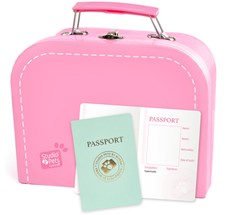 Studio Pets valigia rosa media - accessorio da viaggio per bambini