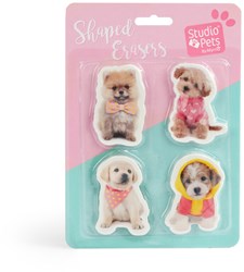 Studio Pets gomme - giocattolo cancellabile con animali carini