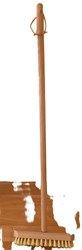 Harlekijn scopa da strada per bambini - scopa giocattolo 80 cm