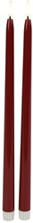 Countryfield candela da tavola LED gotica Elegance 38cm set 2 multicolore