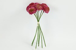 Countryfield bouquet artificiale Dahlia viola fiori decorativi 26cm plastica