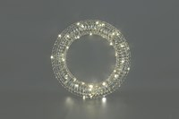 Countryfield corona di Natale LED decorazione giocattolo 40cm oro multi