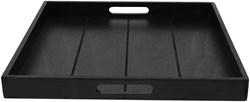 Countryfield vassoio giocattolo cartone quadrato Claudina 40cm nero