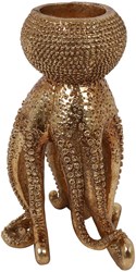 Countryfield portacandele oro decorazione giocattolo 17cm