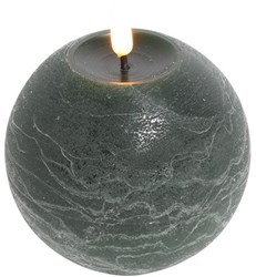 Countryfield candela a sfera LED decorazione giocattolo 10x10x11cm verde