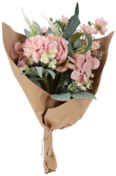 Countryfield bouquet artificiale fiori giocattolo rosa decorazione 42x20x20cm