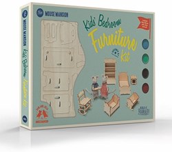 Het Muizenhuis kit mobili in legno cameretta - Studio Schaapman casa delle bambole