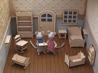 Het Muizenhuis kit mobili in legno cameretta - Studio Schaapman casa delle bambole-2