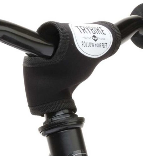 Trybike cuscino manubrio nero - protezione per bici senza pedali Steel