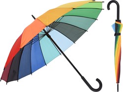 Ombrello arcobaleno 52cm ombrello colorato multicolore