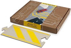 Waytoplay espansione pista in cartone Road to recovery 8 pezzi strada