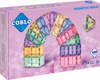 Coblo giocattoli mattoncini magnetici Pastel 100 pezzi