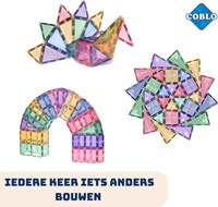 Coblo giocattoli mattoncini magnetici Pastel 100 pezzi-3