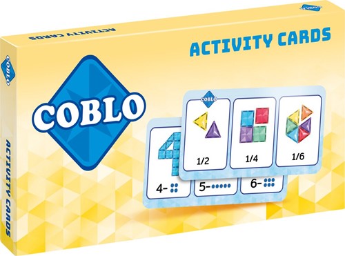 Coblo giocattoli mattoncini magnetici schede attività 14 pezzi
